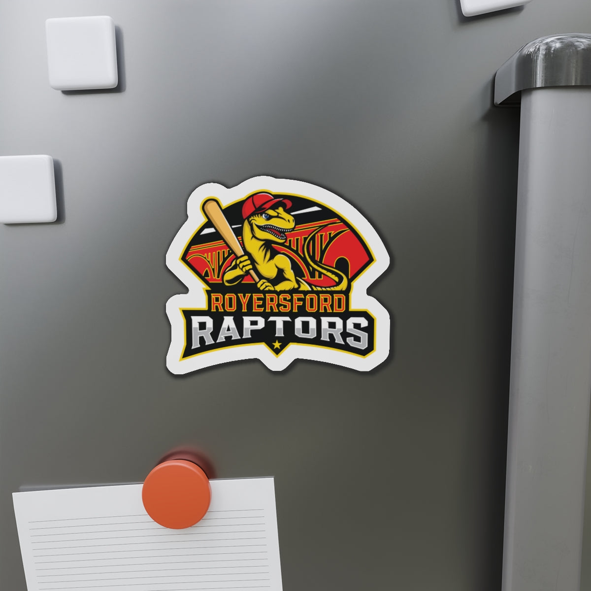 Raptors Die-Cut Magnets