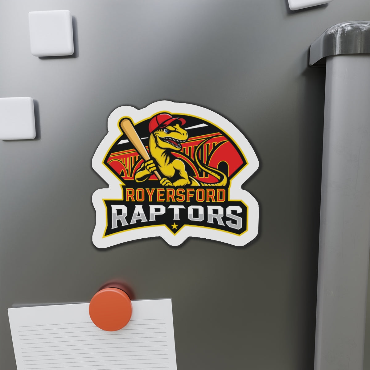 Raptors Die-Cut Magnets