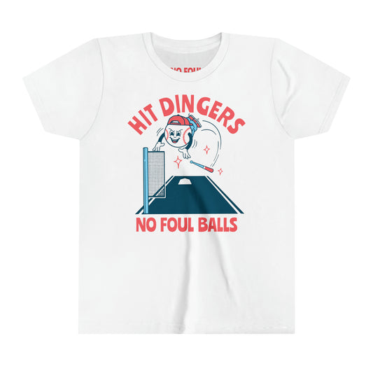 Hit Dingers Youth Short Sleeve Tee