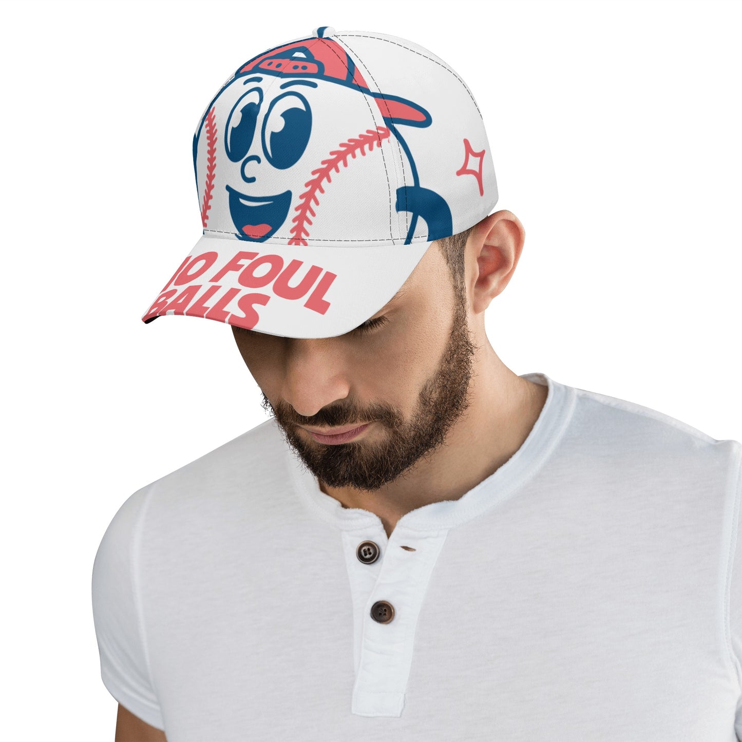 Front Print Baseball Cap