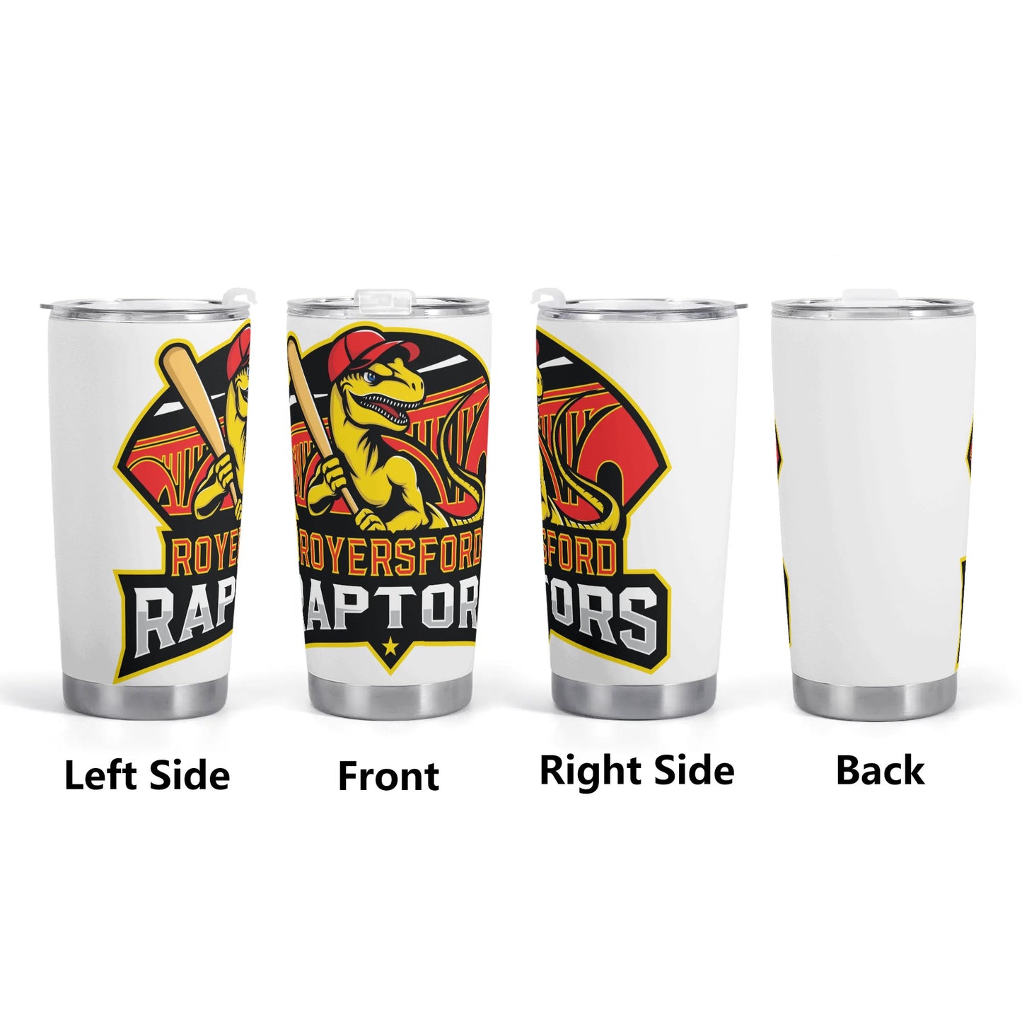 Raptors Car Tumbler 20oz