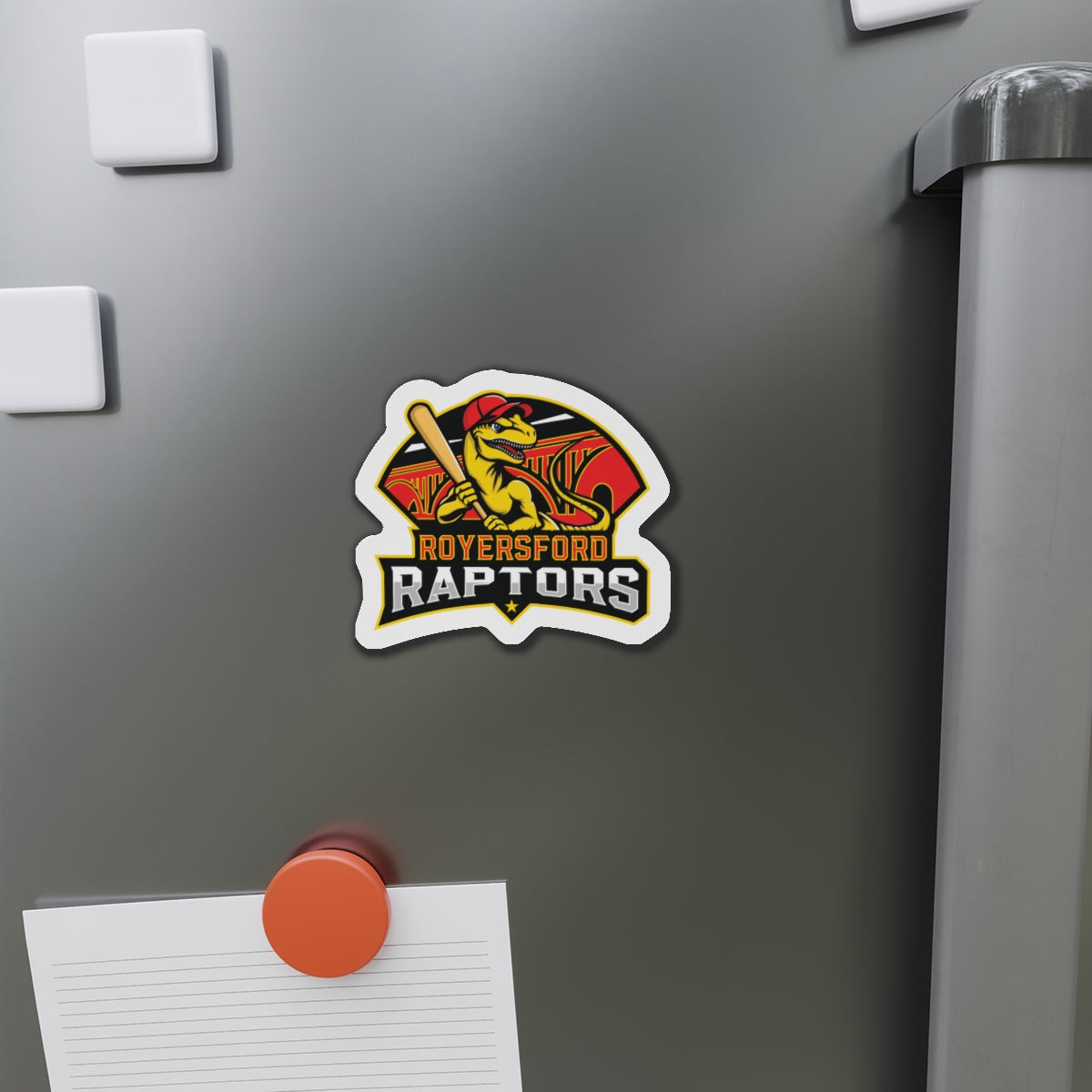 Raptors Die-Cut Magnets