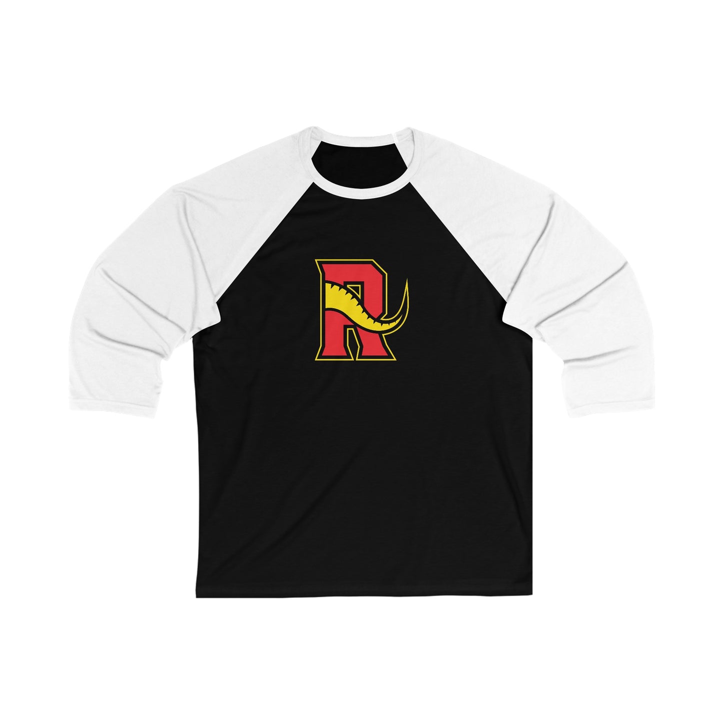 Raptors Adult Unisex 3\4 Sleeve Baseball Tee