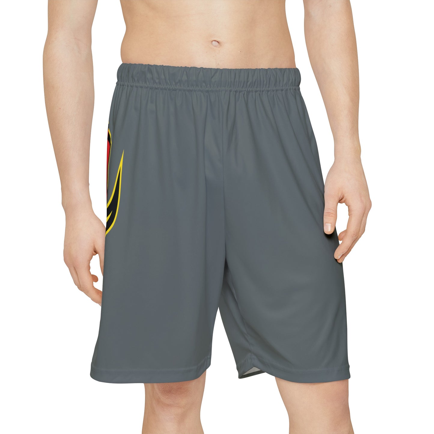 Men’s "R" Sports Shorts (AOP)